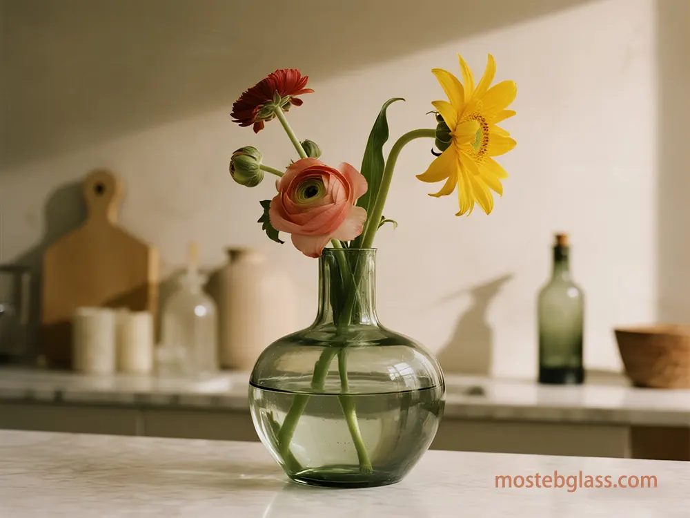 glass flower vase supplier