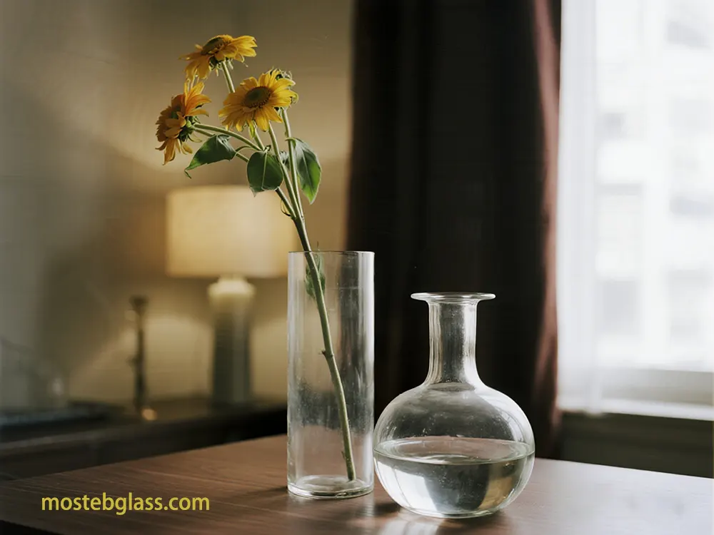 glass flower vase vendor