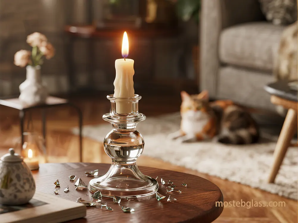 glass candle jars dealer