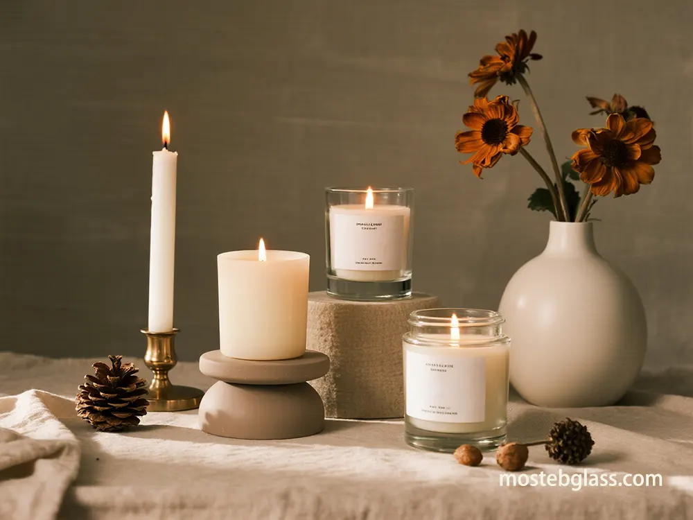 glass candle jars exporter