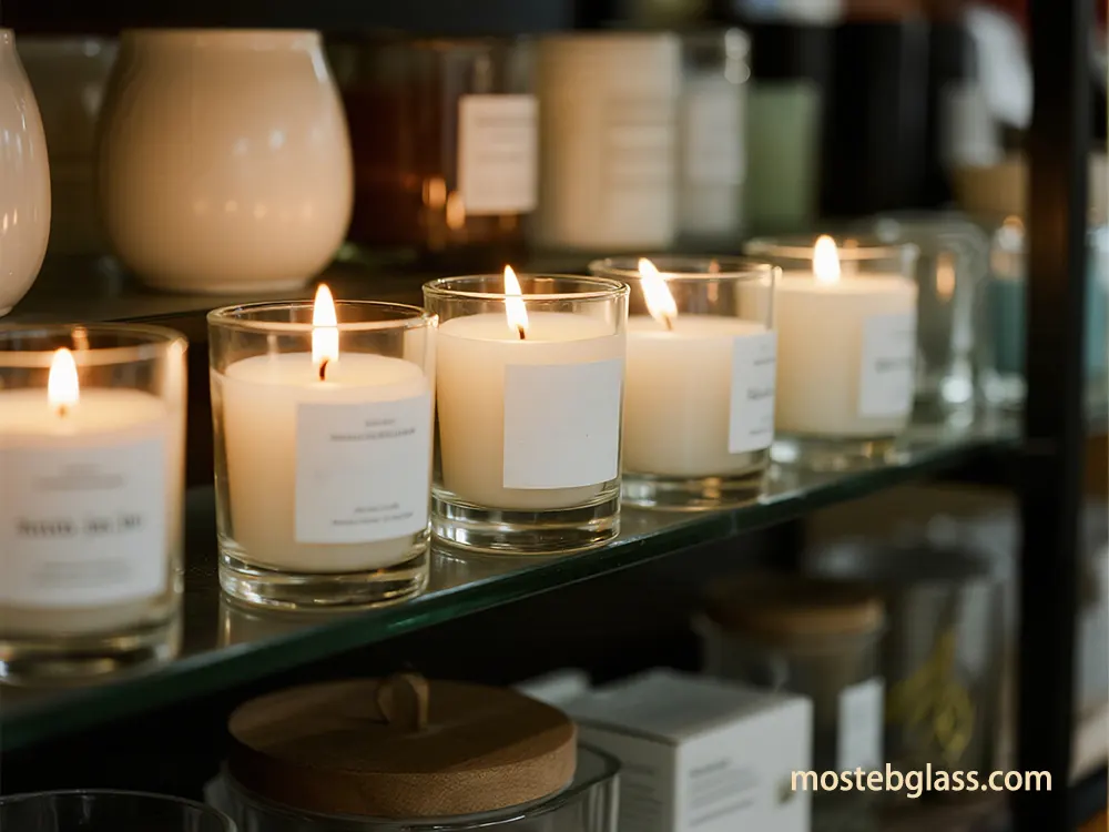 glass candle jars exporter