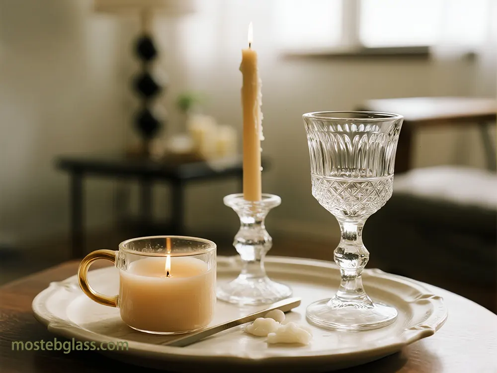 glass candle holders manufacturer