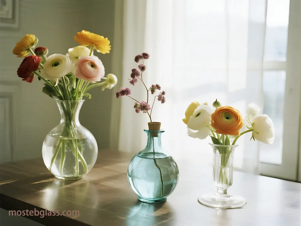 glass flower vase wholesale