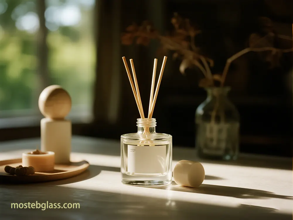 square glass diffuser bottles supplier