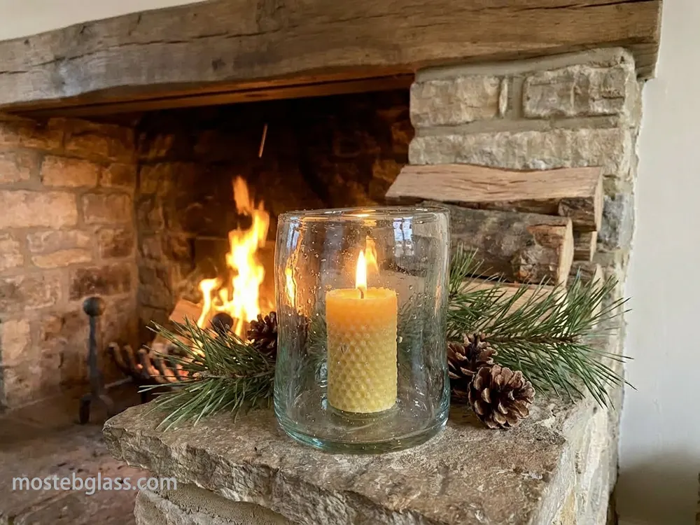 glass candle holders importer