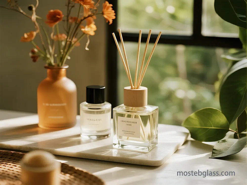 square glass diffuser bottles company