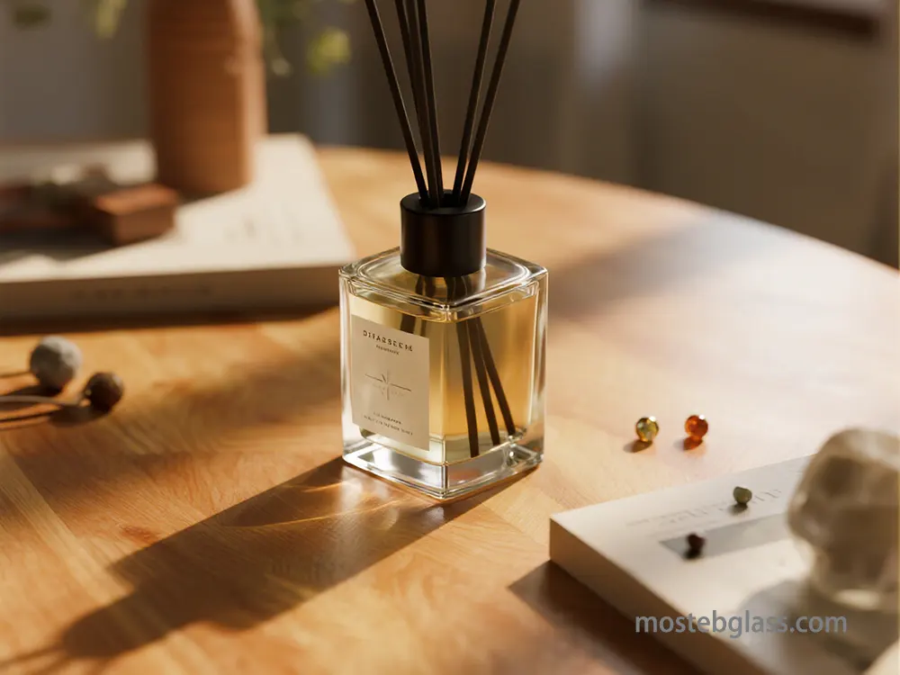 square glass diffuser bottles vendor