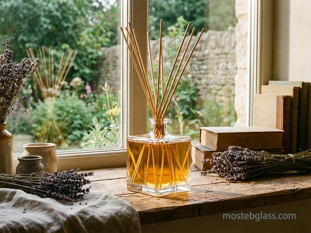 square glass diffuser bottles wholesaler