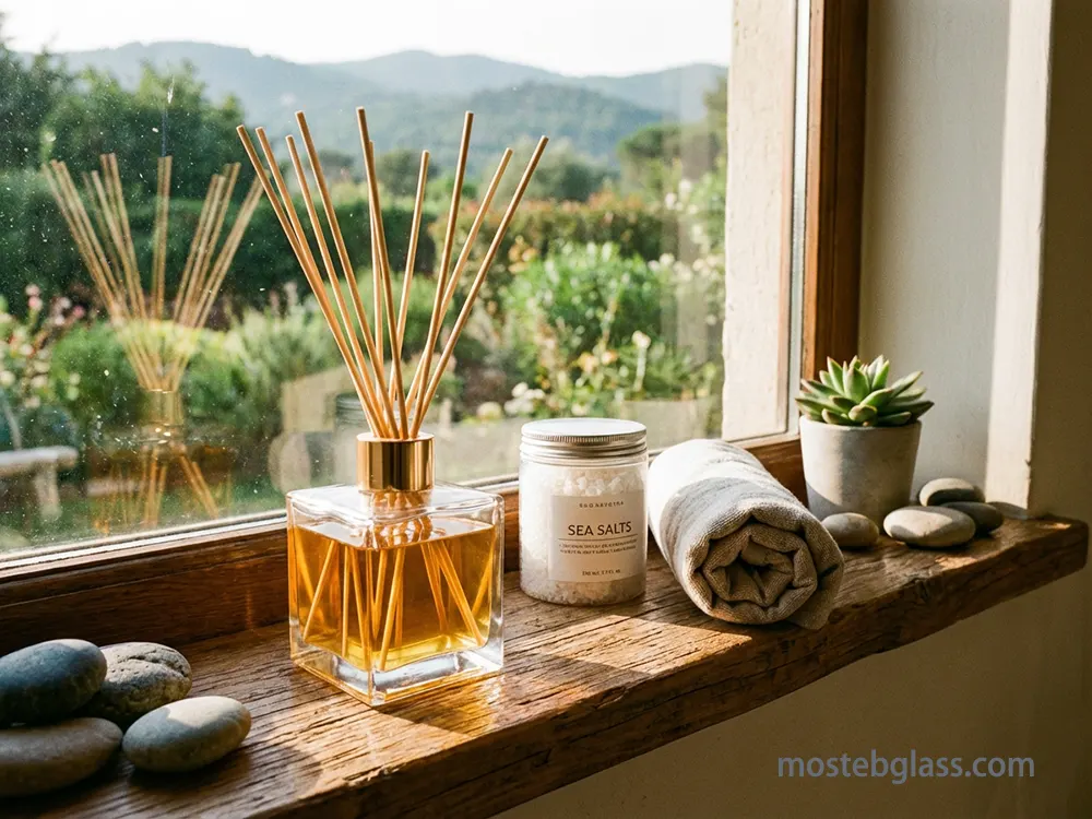 square glass diffuser bottles wholesaler