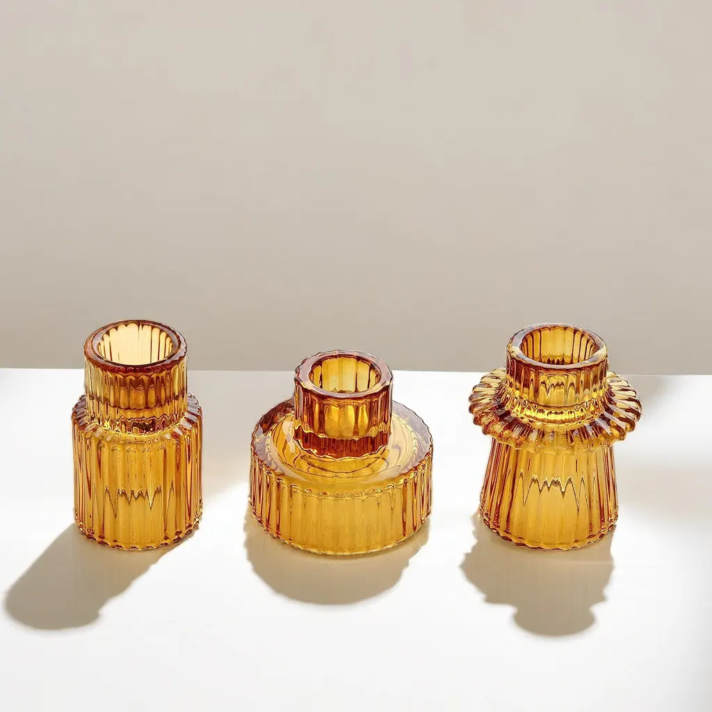 glass Candle Stand Holders glass Candle Stand Holders