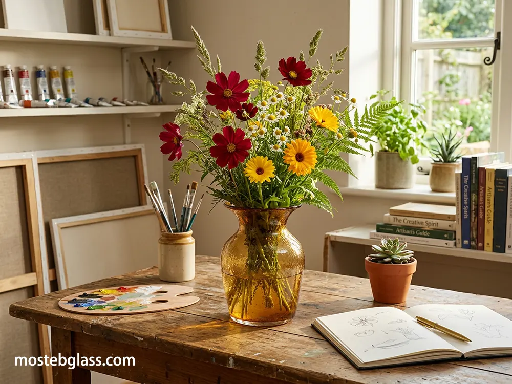 annealing glass vases