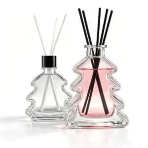 glass diffuser bottles empty