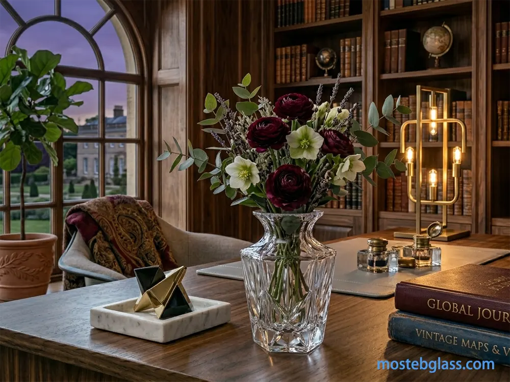 perché i vasi da tavolo in vetro si rompono spontaneamente