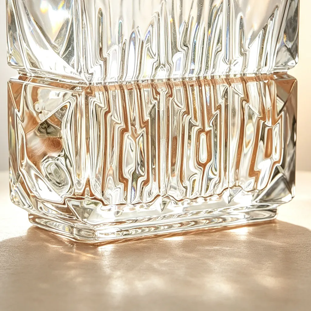 vases carrés en verre en gros