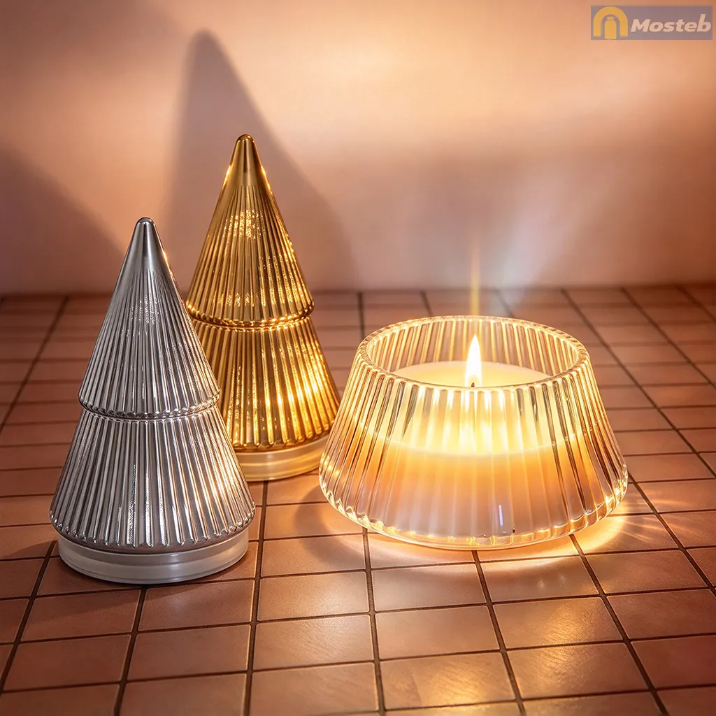 custom christmas candle containers