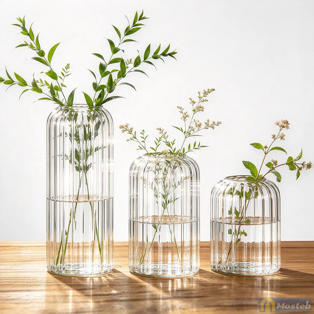 mosteb glass flower vases in bulk